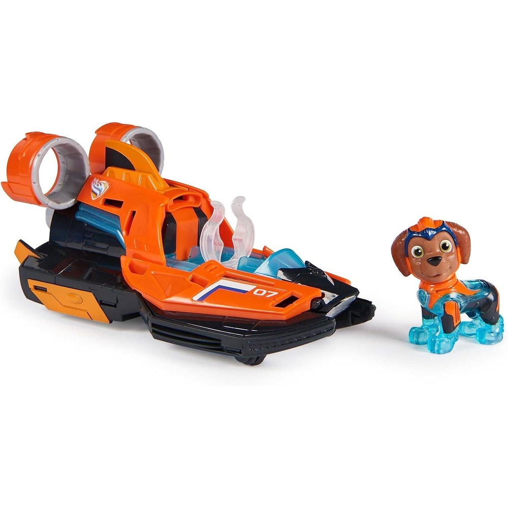 Paw Patrol Mighty Movie Zuma Hovercraft With Figure Lights And Sounds‎